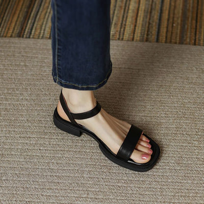 JUNEYA | Sandales en Cuir Élégance