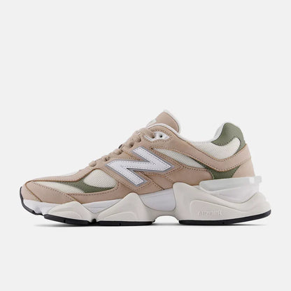 Baskets unisexes NB 9060 MINDFUL GREY avec DARK OLIVINE