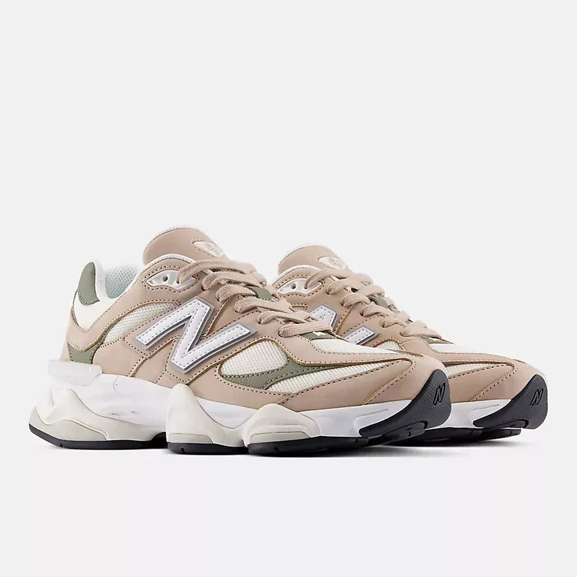 Baskets unisexes NB 9060 MINDFUL GREY avec DARK OLIVINE